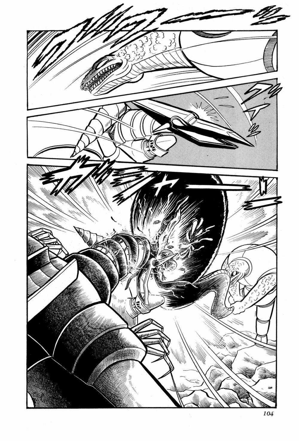 Getter Robo Chapter 8 trang 107