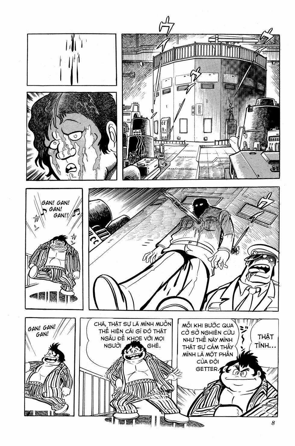 Getter Robo Chapter 8 trang 12