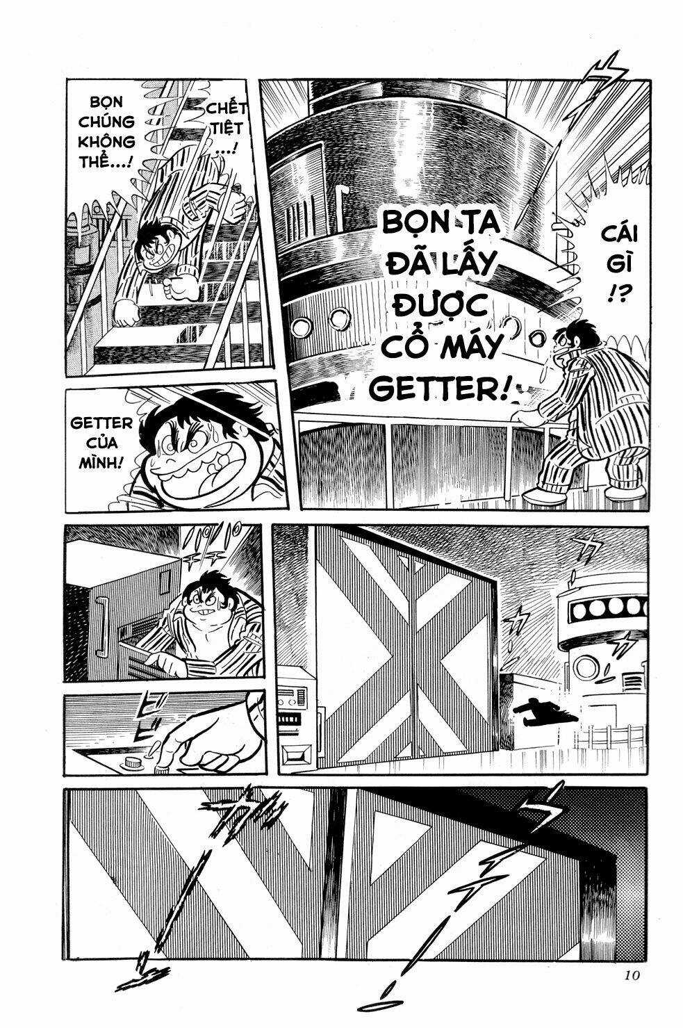Getter Robo Chapter 8 trang 14