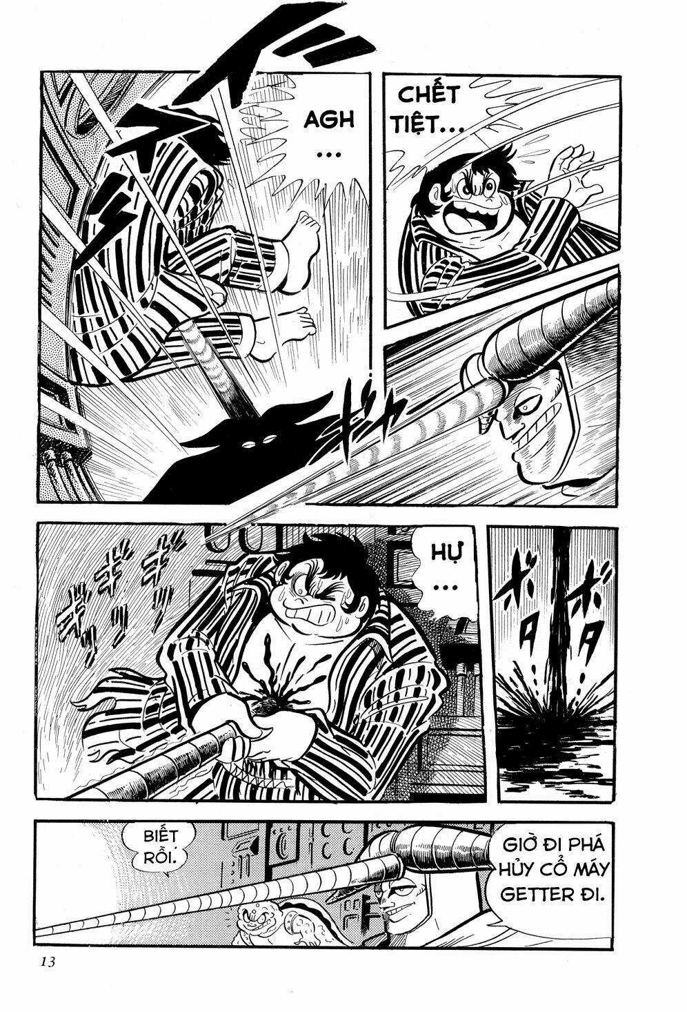 Getter Robo Chapter 8 trang 17