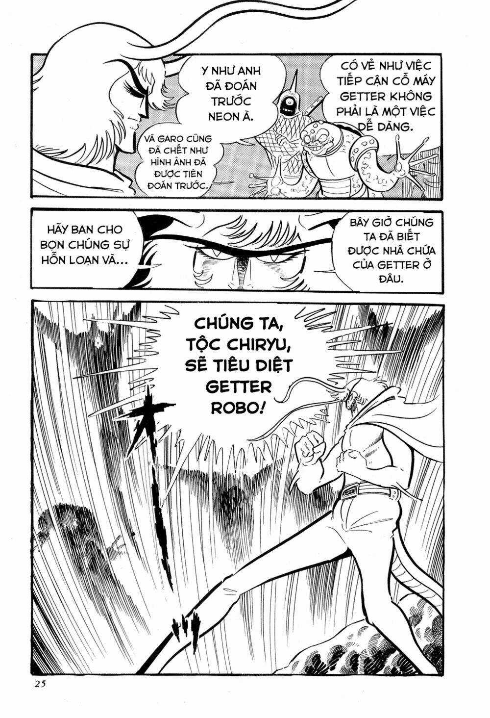 Getter Robo Chapter 8 trang 29