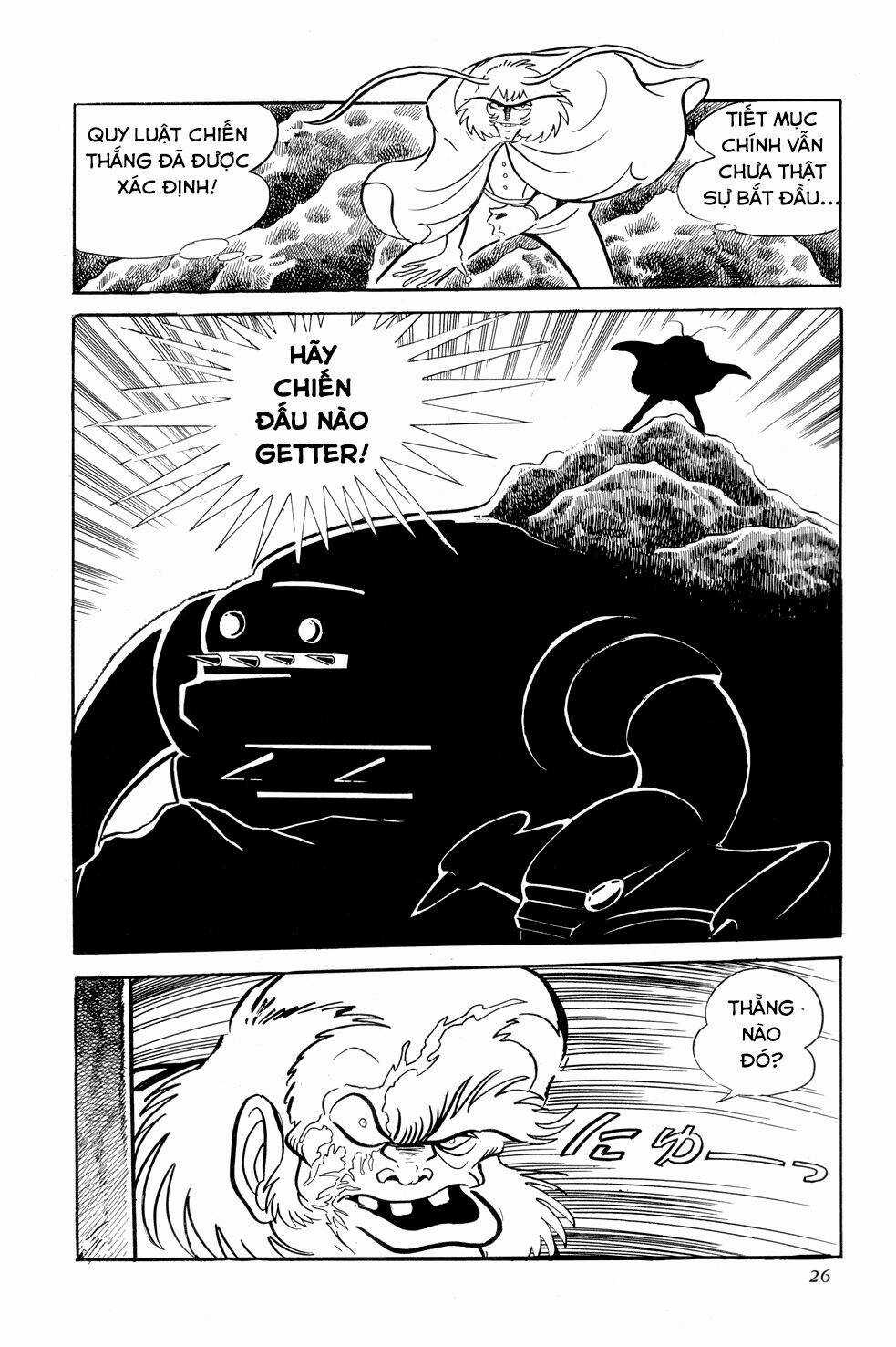 Getter Robo Chapter 8 trang 30