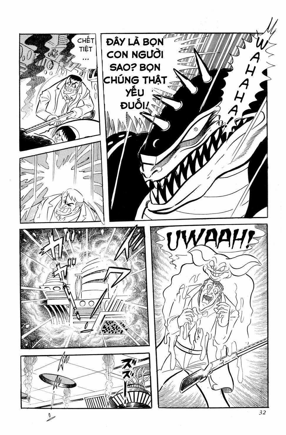 Getter Robo Chapter 8 trang 36