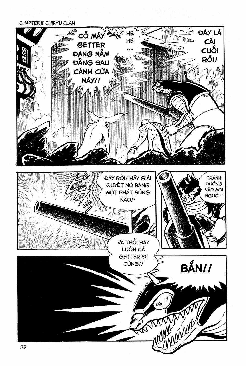 Getter Robo Chapter 8 trang 43