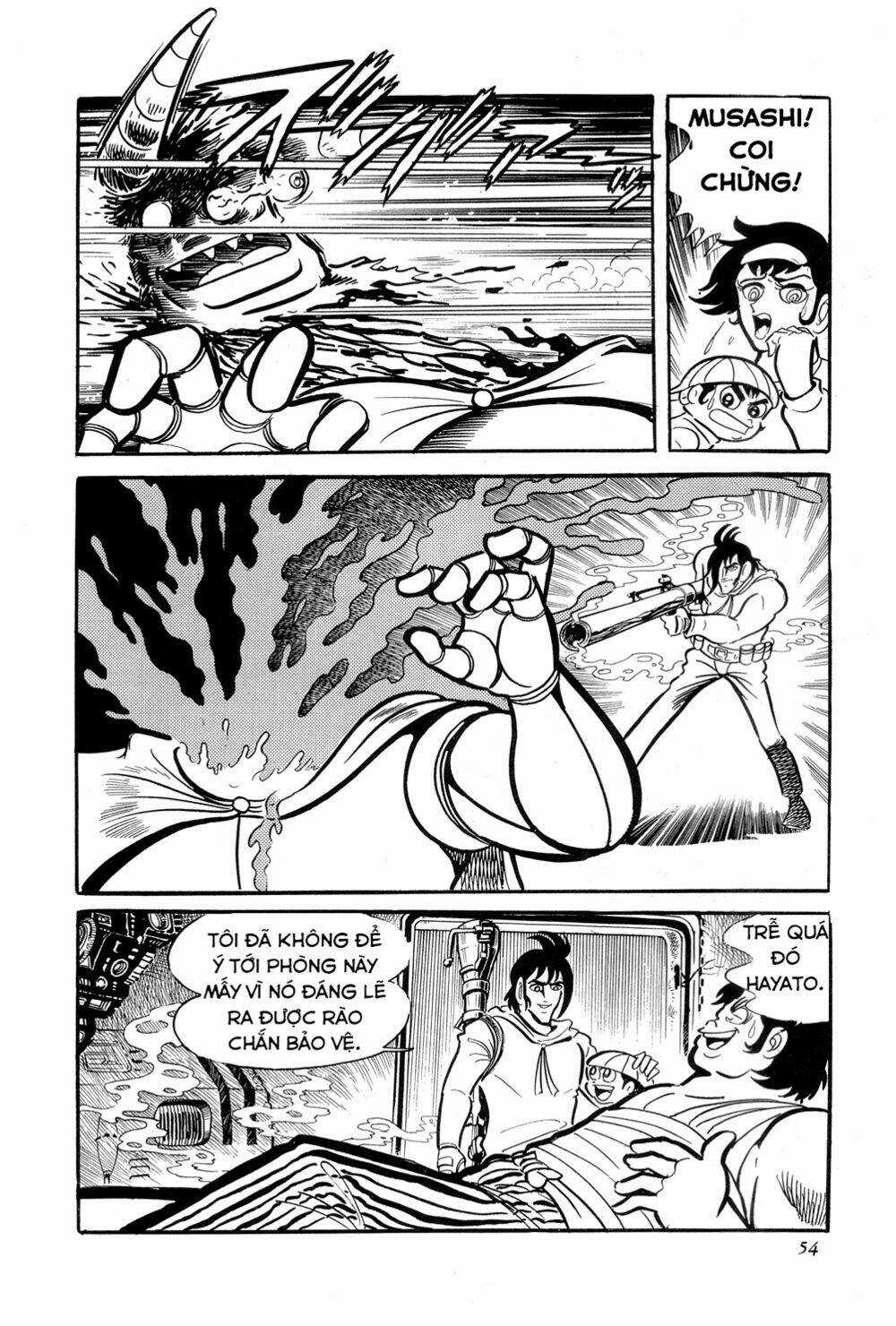 Getter Robo Chapter 8 trang 58