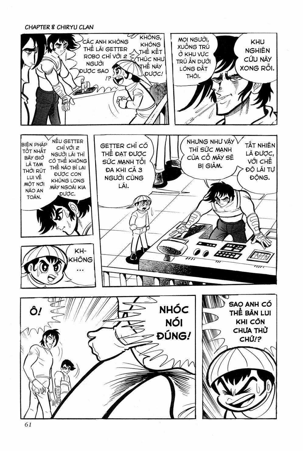 Getter Robo Chapter 8 trang 64