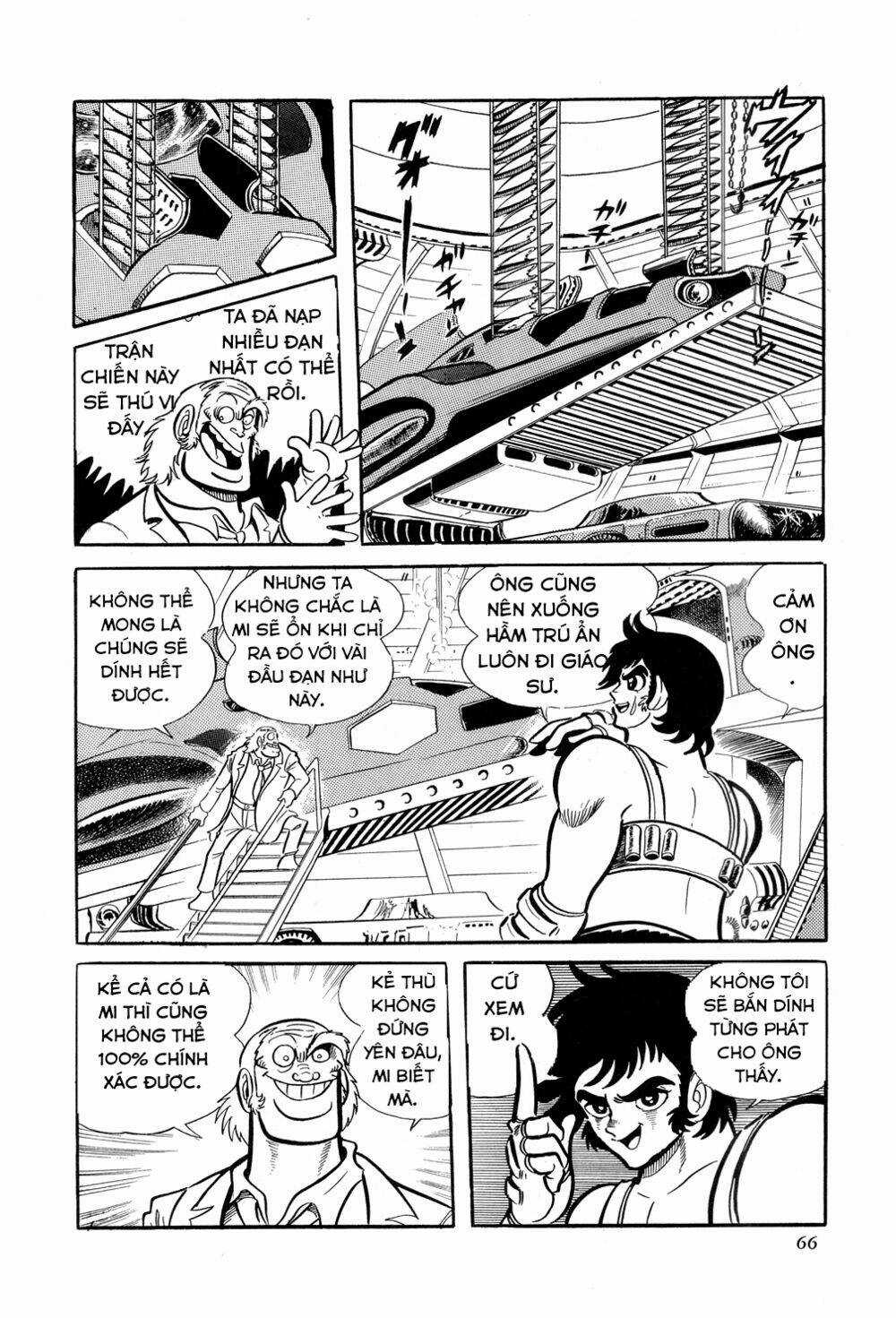 Getter Robo Chapter 8 trang 69