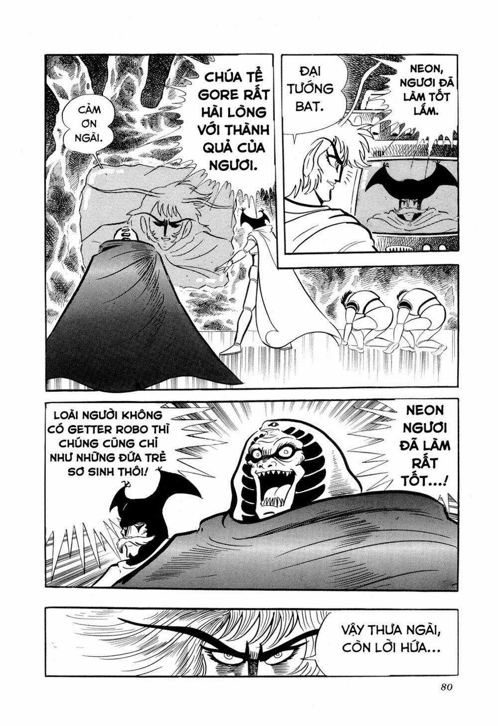 Getter Robo Chapter 8 trang 83