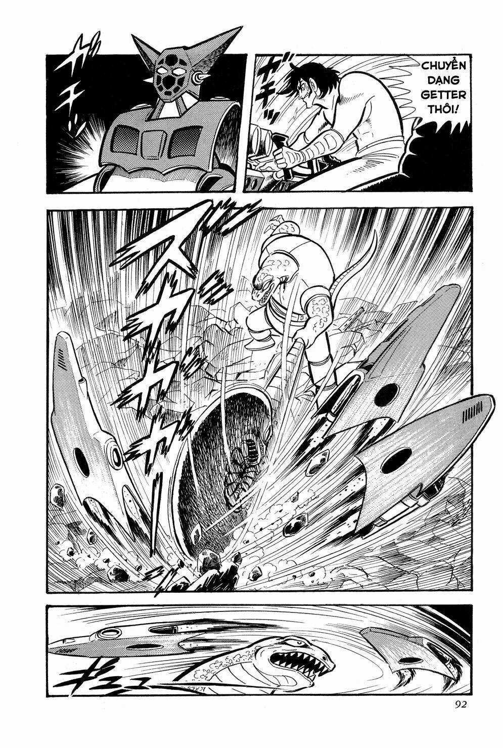 Getter Robo Chapter 8 trang 95