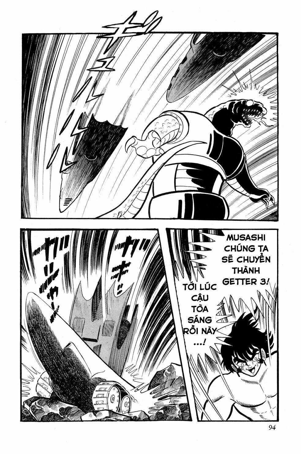 Getter Robo Chapter 8 trang 97