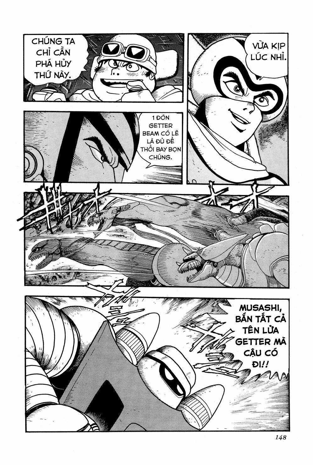 Getter Robo Chapter 9 trang 36