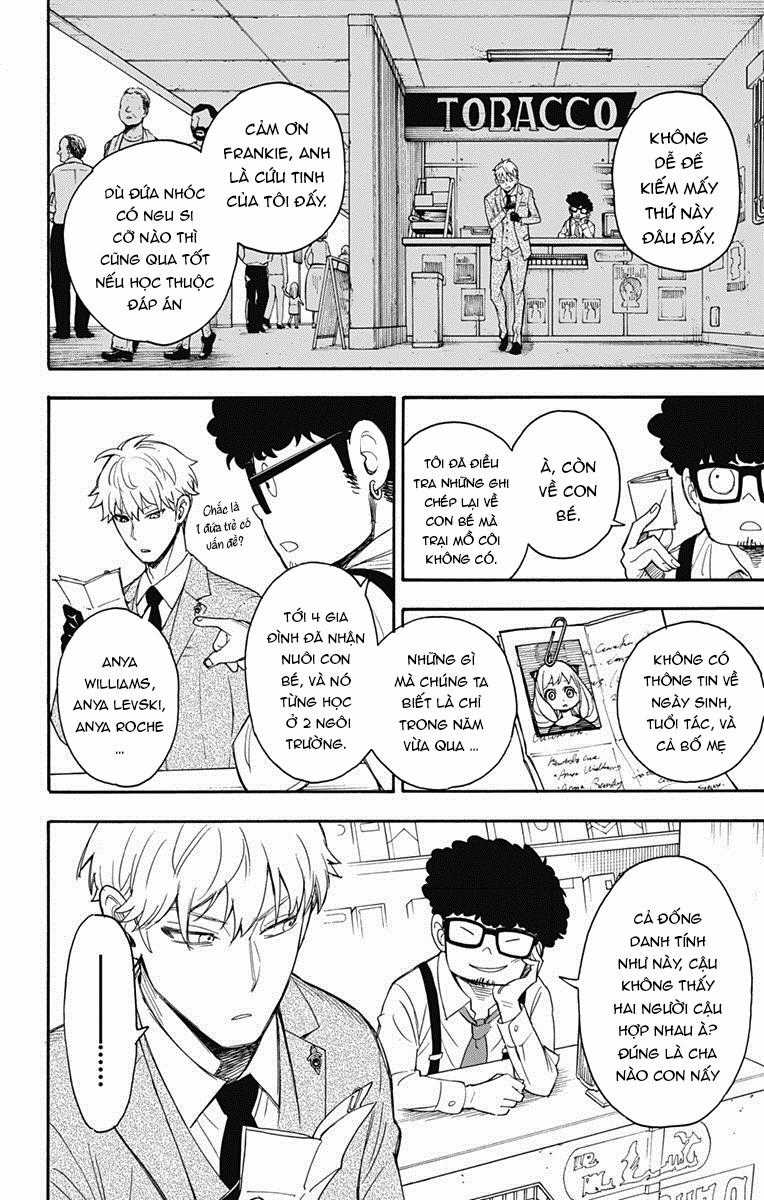 Gia Đình Điệp Viên Gói kỳ nghỉ gia đình Chapter 1 trang 36