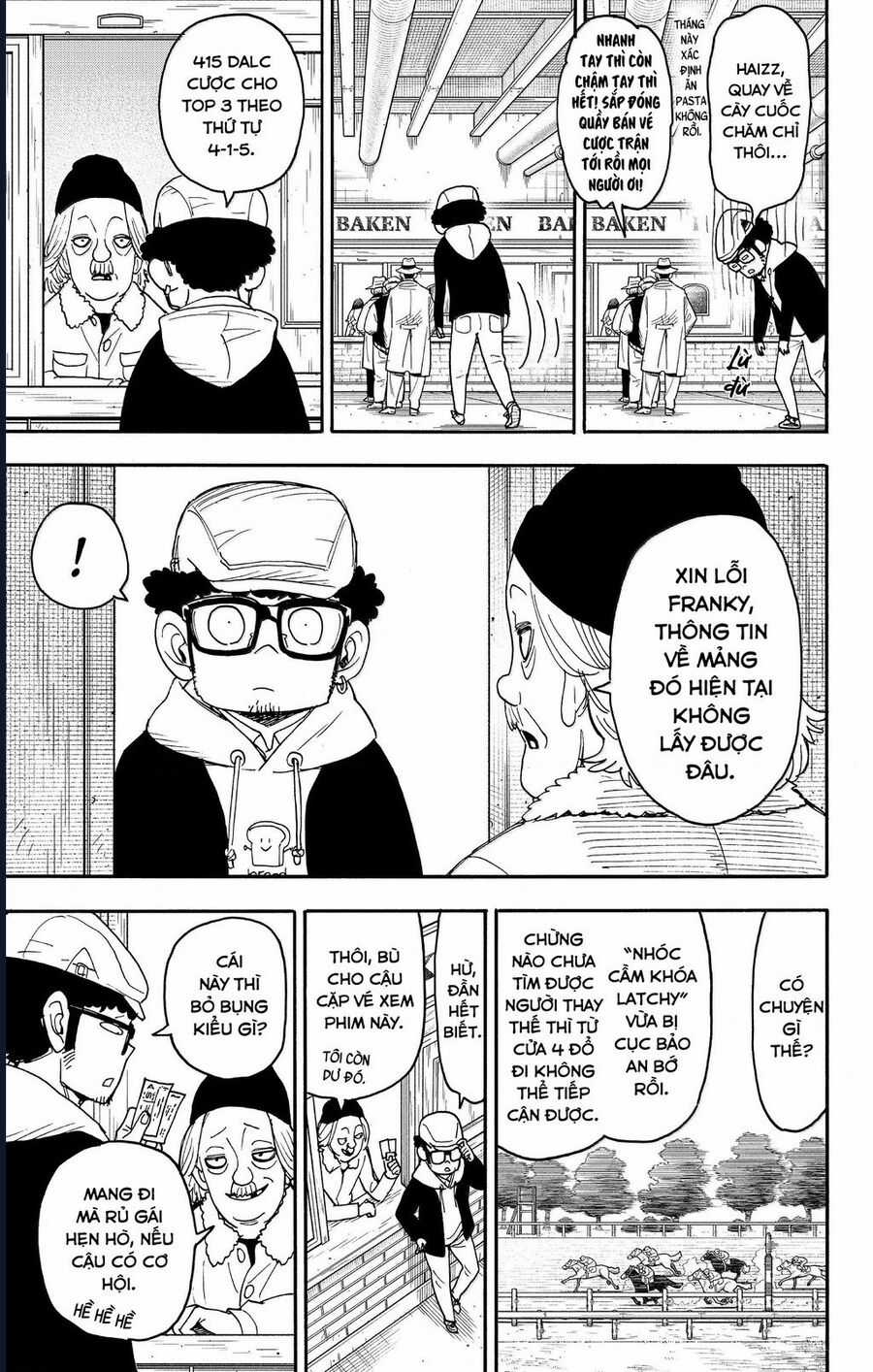 Gia Đình Điệp Viên Gói kỳ nghỉ gia đình Chapter 105 trang 10