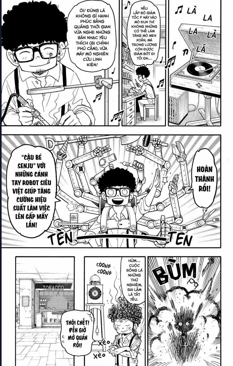 Gia Đình Điệp Viên Gói kỳ nghỉ gia đình Chapter 105 trang 6