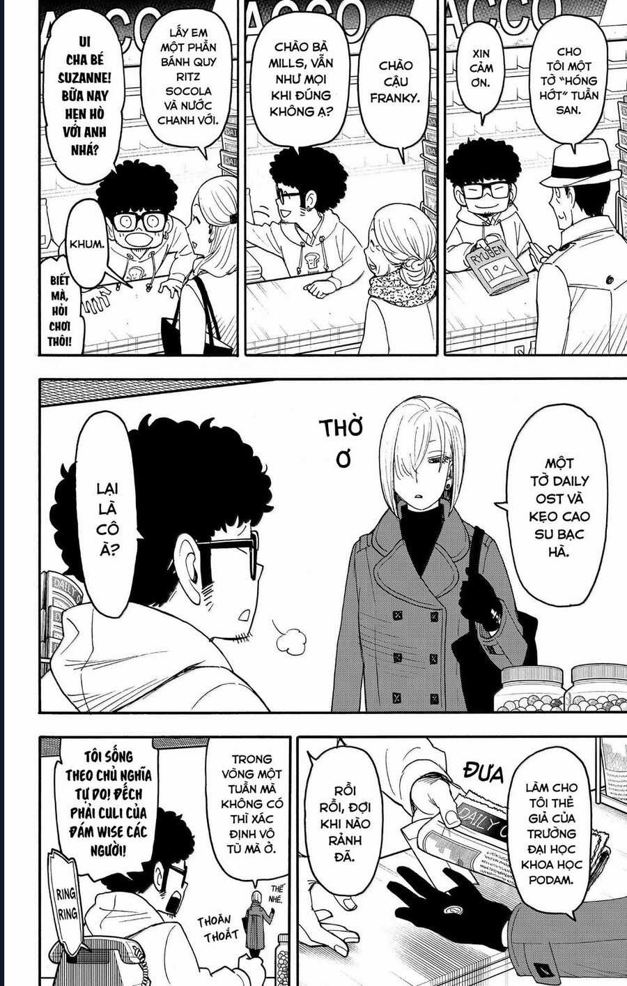 Gia Đình Điệp Viên Gói kỳ nghỉ gia đình Chapter 105 trang 7