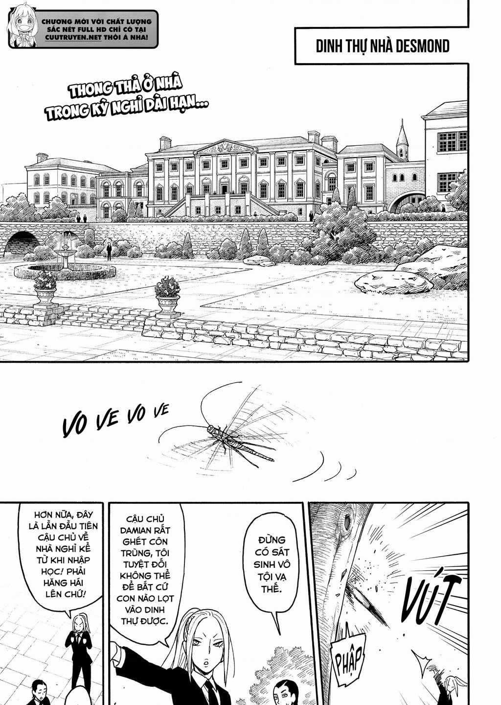 Gia Đình Điệp Viên Gói kỳ nghỉ gia đình Chapter 106 trang 3