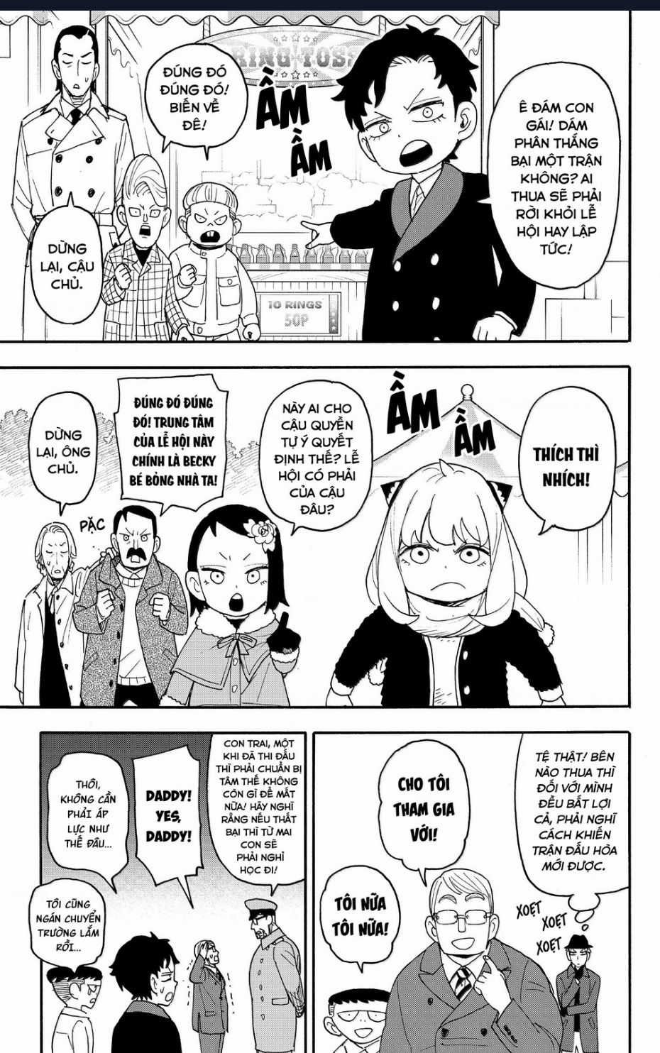 Gia Đình Điệp Viên Gói kỳ nghỉ gia đình Chapter 107 trang 12