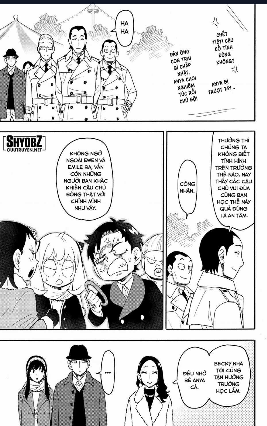 Gia Đình Điệp Viên Gói kỳ nghỉ gia đình Chapter 107 trang 14