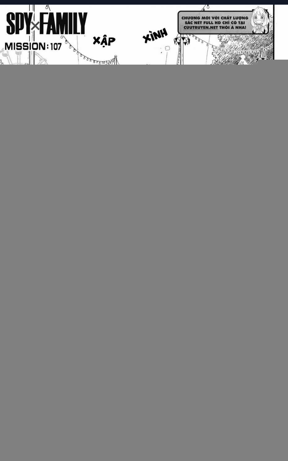 Gia Đình Điệp Viên Gói kỳ nghỉ gia đình Chapter 107 trang 2