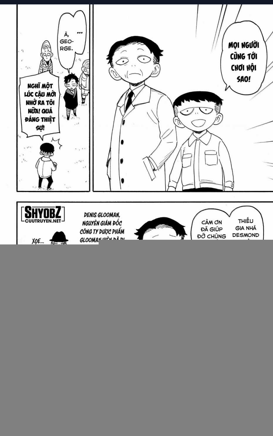 Gia Đình Điệp Viên Gói kỳ nghỉ gia đình Chapter 107 trang 9