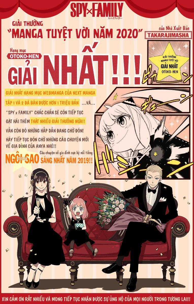 Gia Đình Điệp Viên Gói kỳ nghỉ gia đình Chapter 18 trang 1