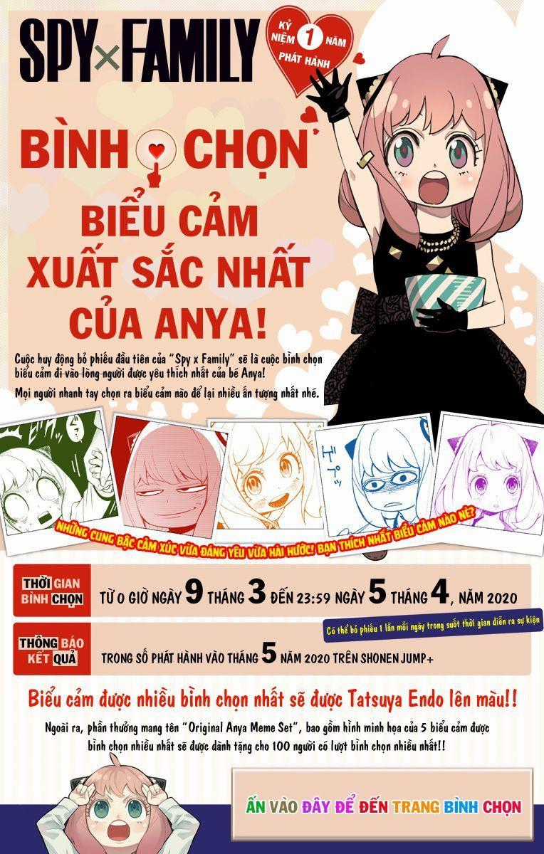 Gia Đình Điệp Viên Gói kỳ nghỉ gia đình Chapter 23 trang 1