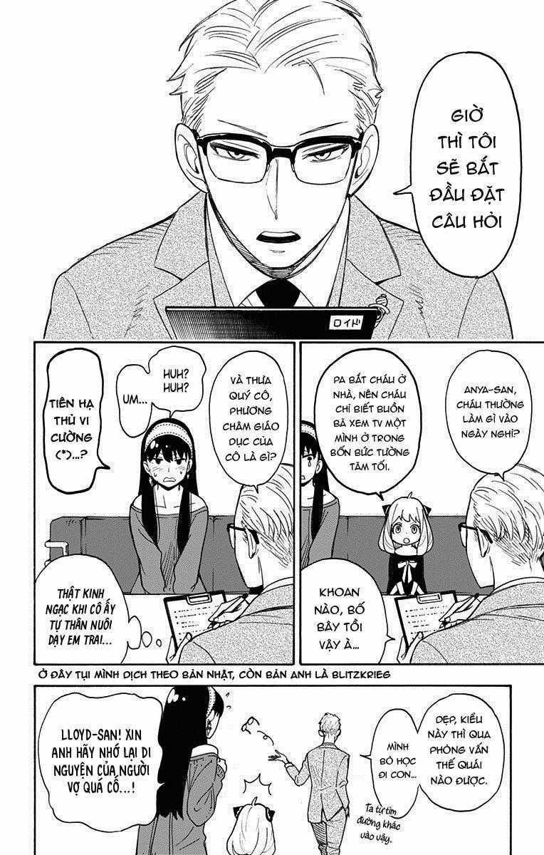 Gia Đình Điệp Viên Gói kỳ nghỉ gia đình Chapter 3 trang 7