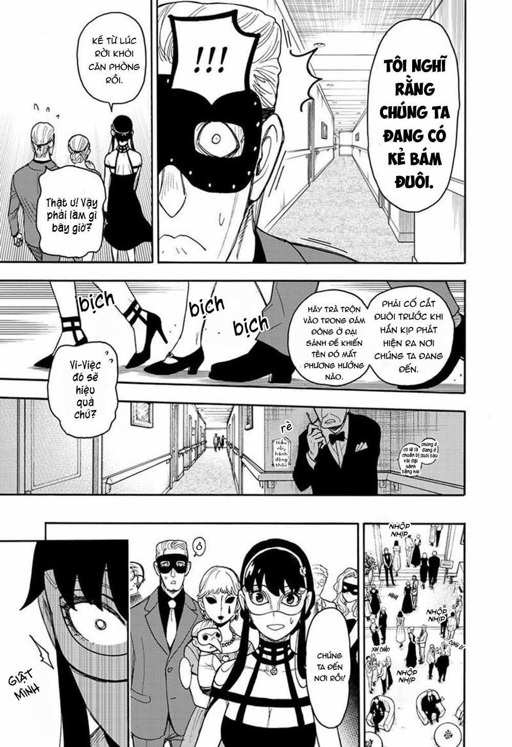 Gia Đình Điệp Viên Gói kỳ nghỉ gia đình Chapter 47 trang 16