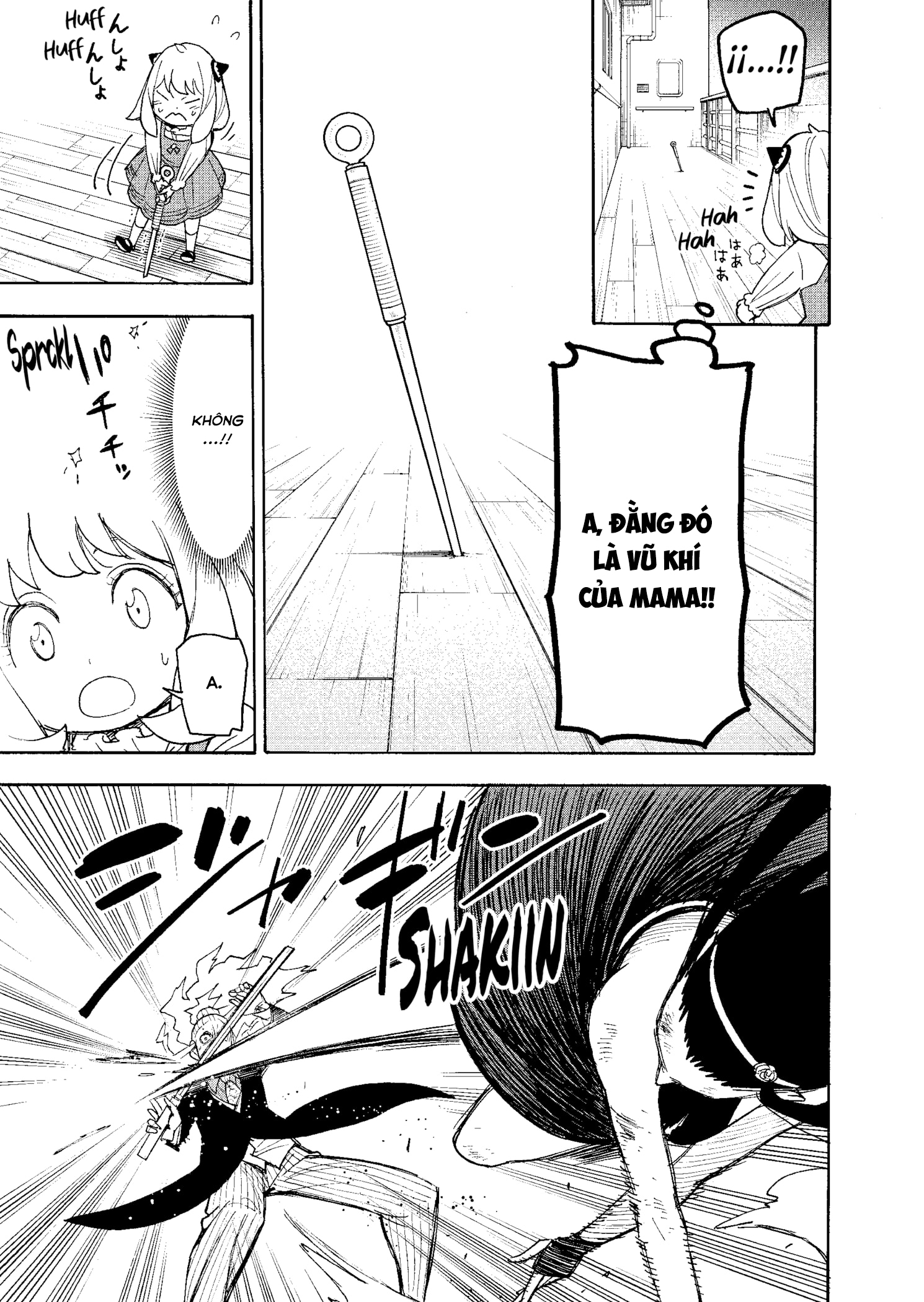 Gia Đình Điệp Viên Gói kỳ nghỉ gia đình Chapter 54 trang 10