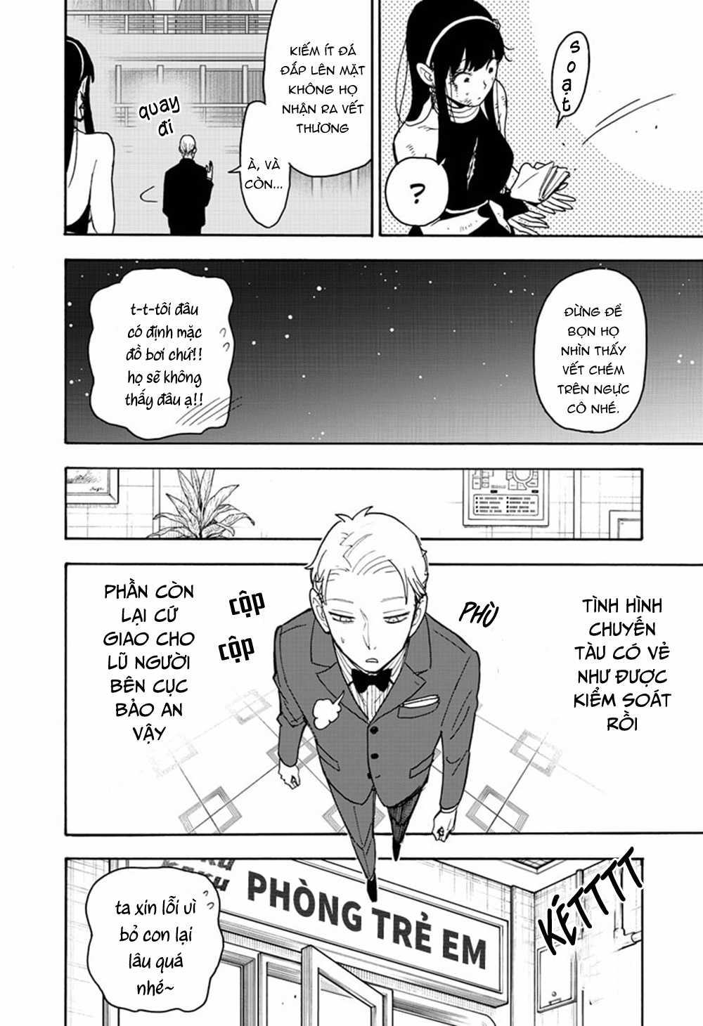 Gia Đình Điệp Viên Gói kỳ nghỉ gia đình Chapter 55 trang 24