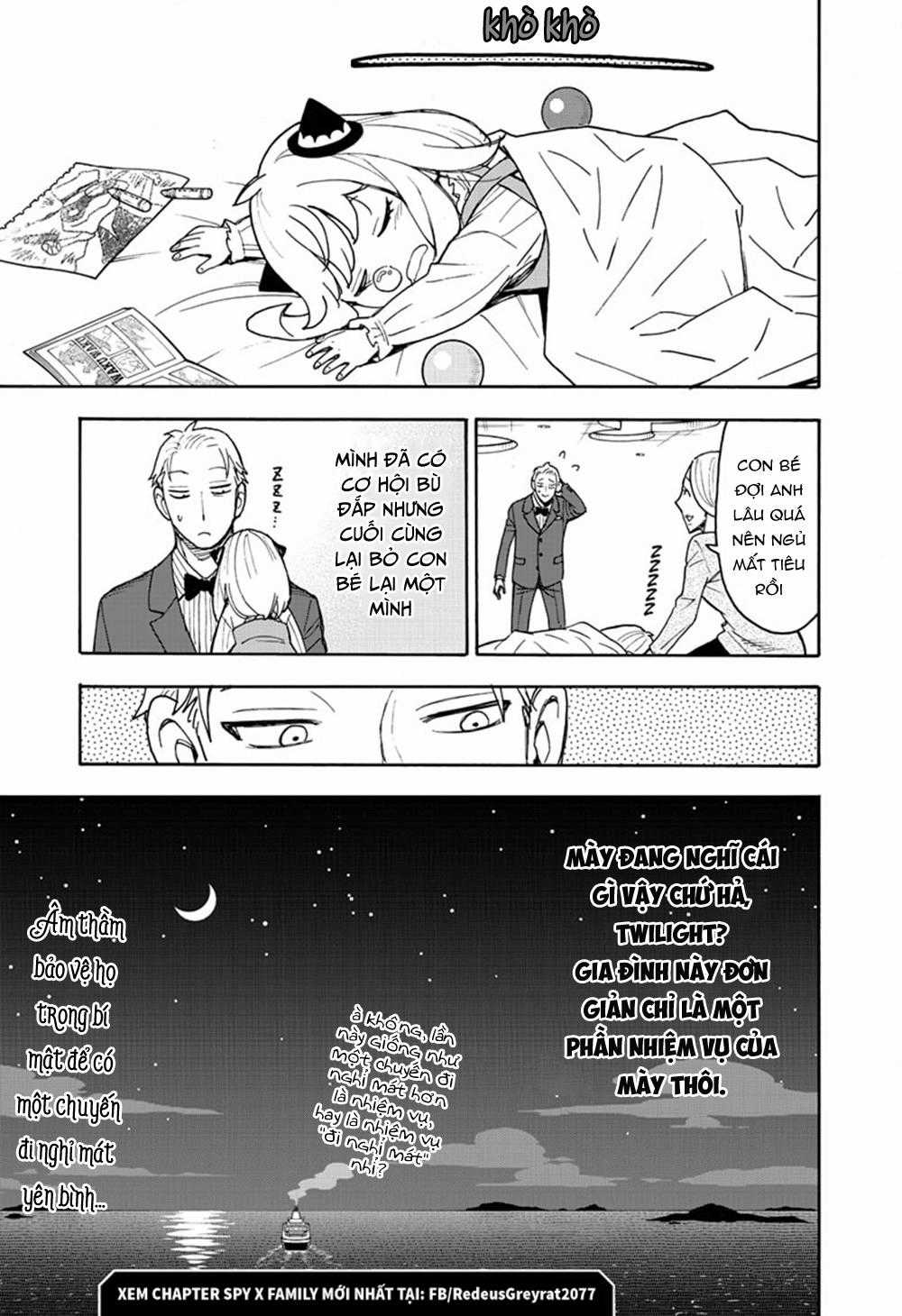 Gia Đình Điệp Viên Gói kỳ nghỉ gia đình Chapter 55 trang 25