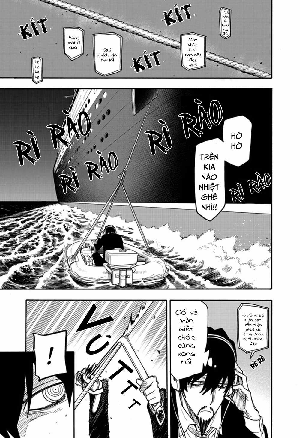 Gia Đình Điệp Viên Gói kỳ nghỉ gia đình Chapter 55 trang 9