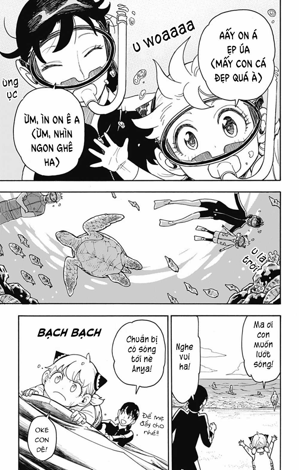 Gia Đình Điệp Viên Gói kỳ nghỉ gia đình Chapter 56 trang 13