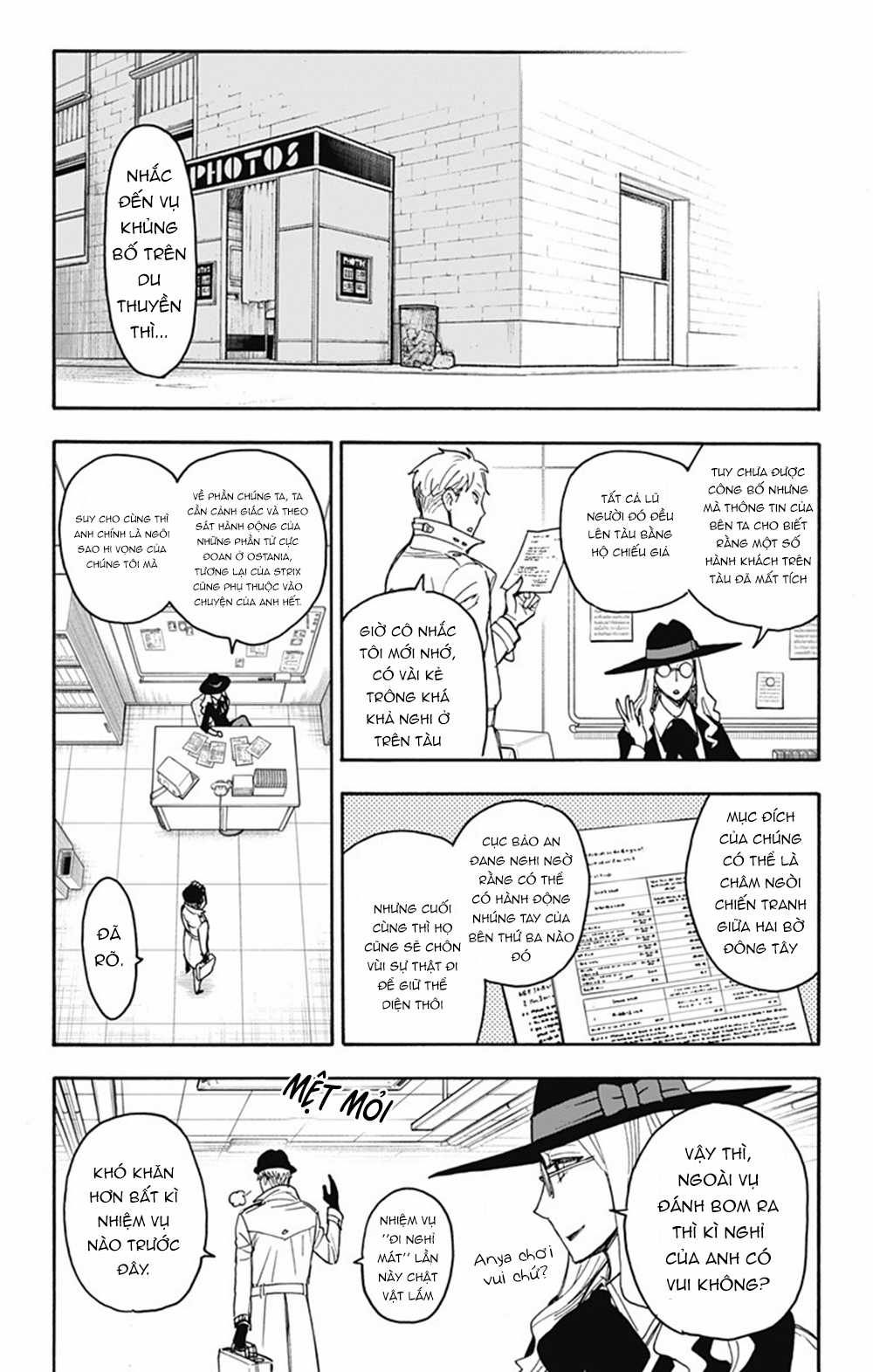 Gia Đình Điệp Viên Gói kỳ nghỉ gia đình Chapter 56 trang 20