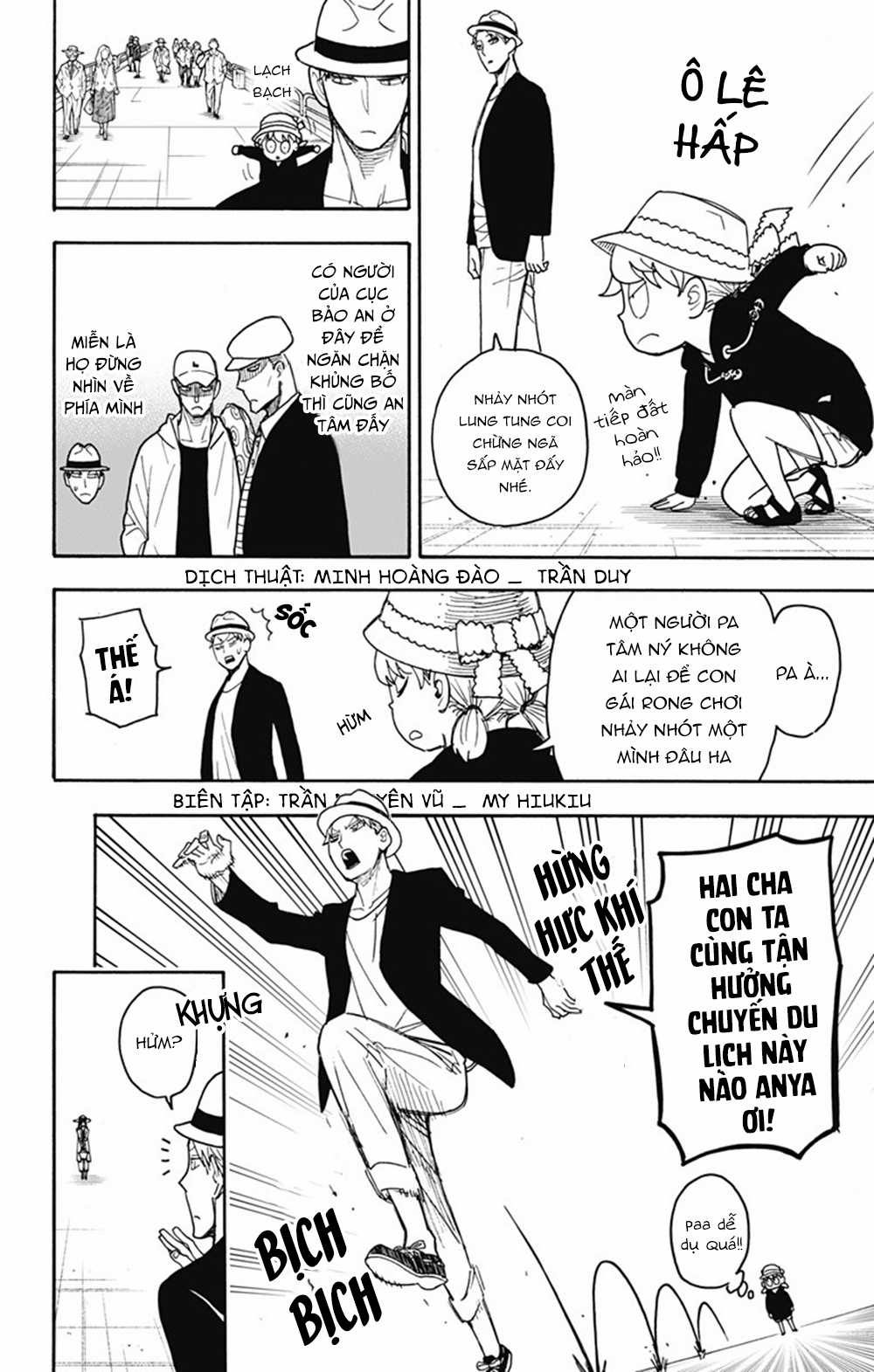 Gia Đình Điệp Viên Gói kỳ nghỉ gia đình Chapter 56 trang 4