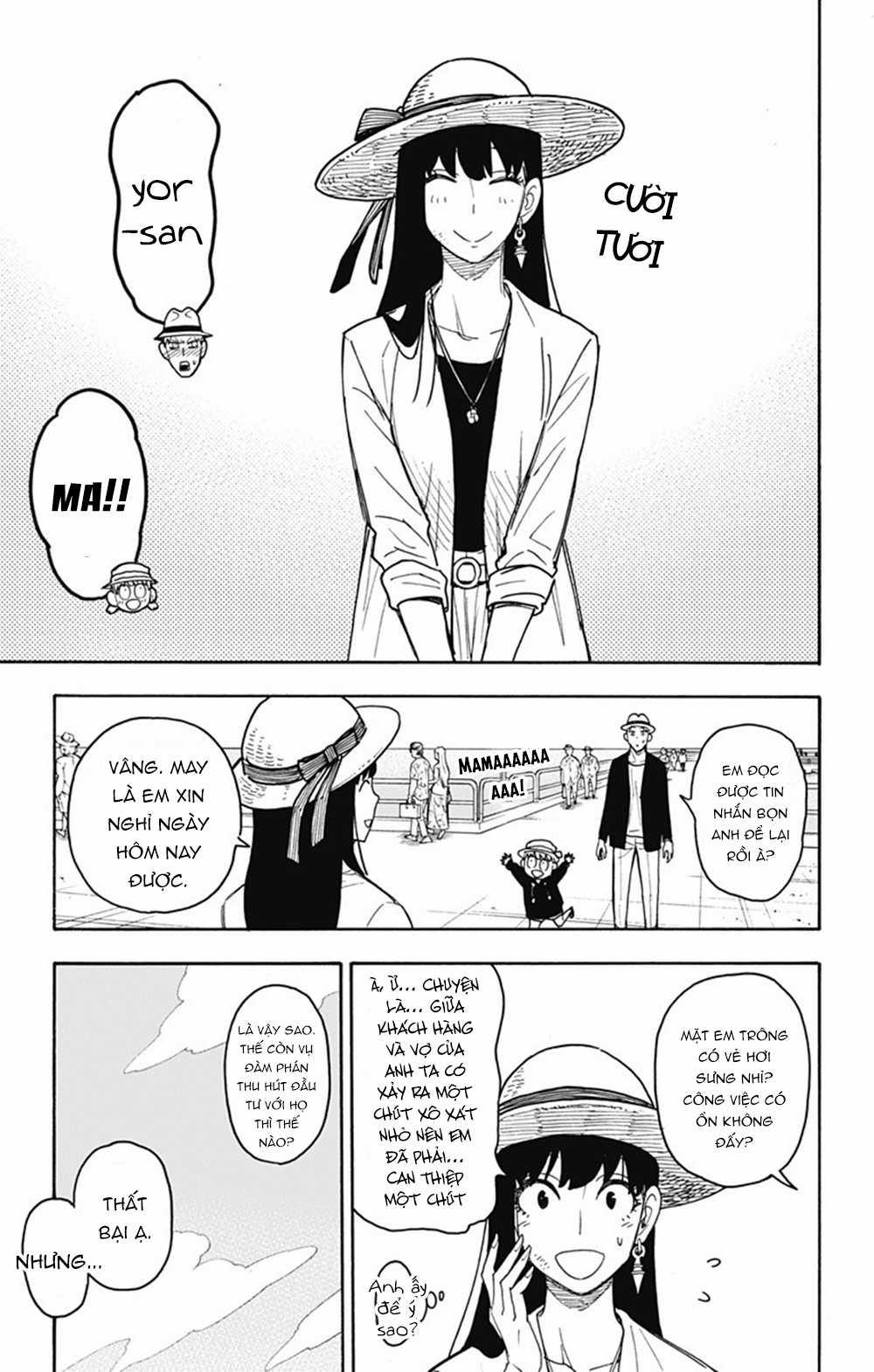 Gia Đình Điệp Viên Gói kỳ nghỉ gia đình Chapter 56 trang 5