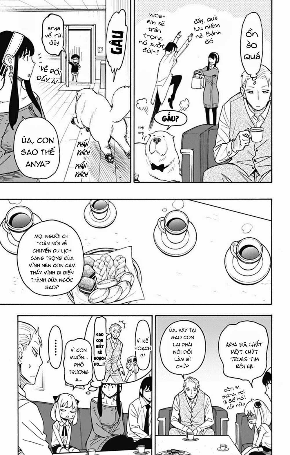 Gia Đình Điệp Viên Gói kỳ nghỉ gia đình Chapter 57 trang 13