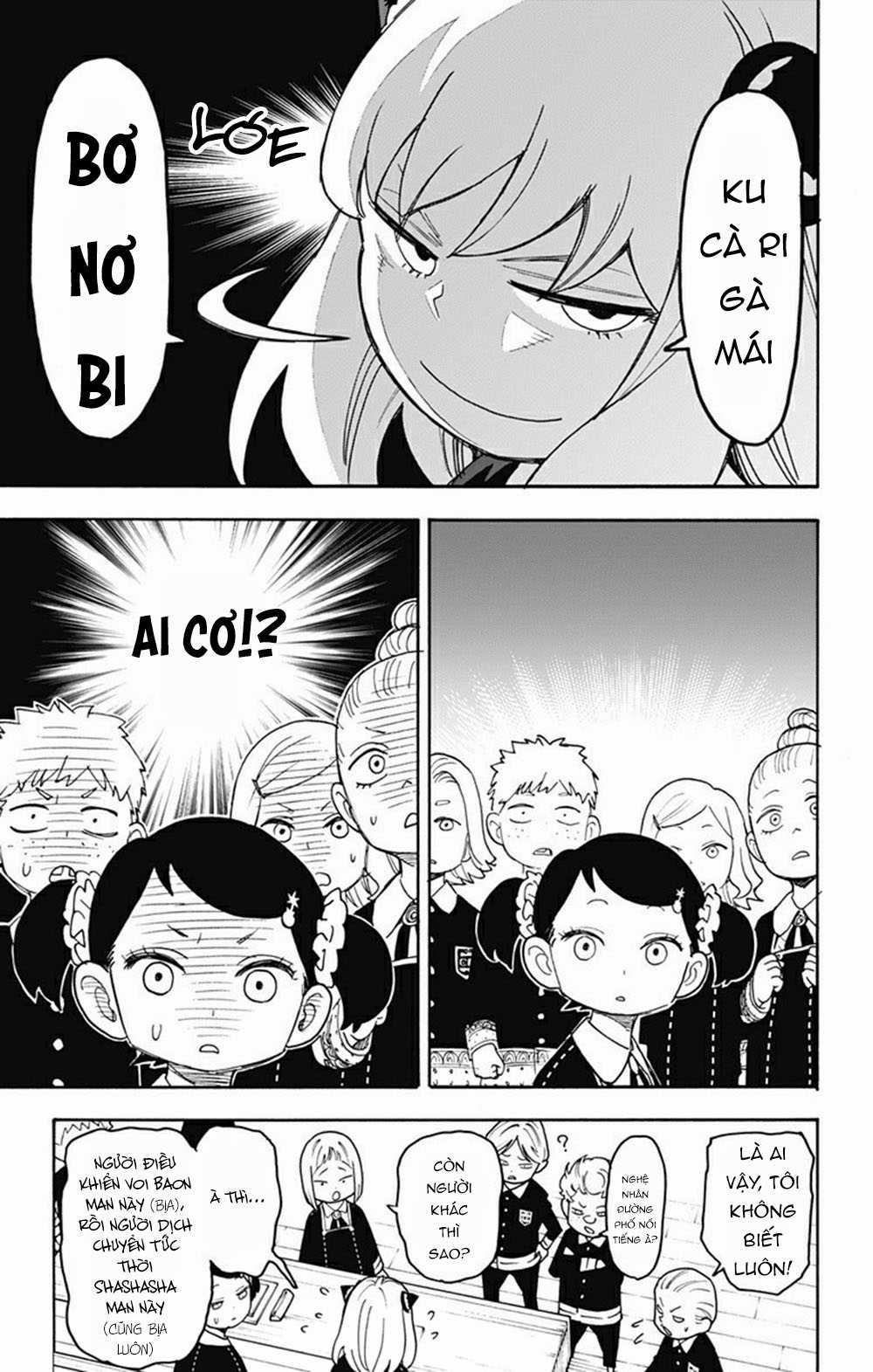 Gia Đình Điệp Viên Gói kỳ nghỉ gia đình Chapter 57 trang 7