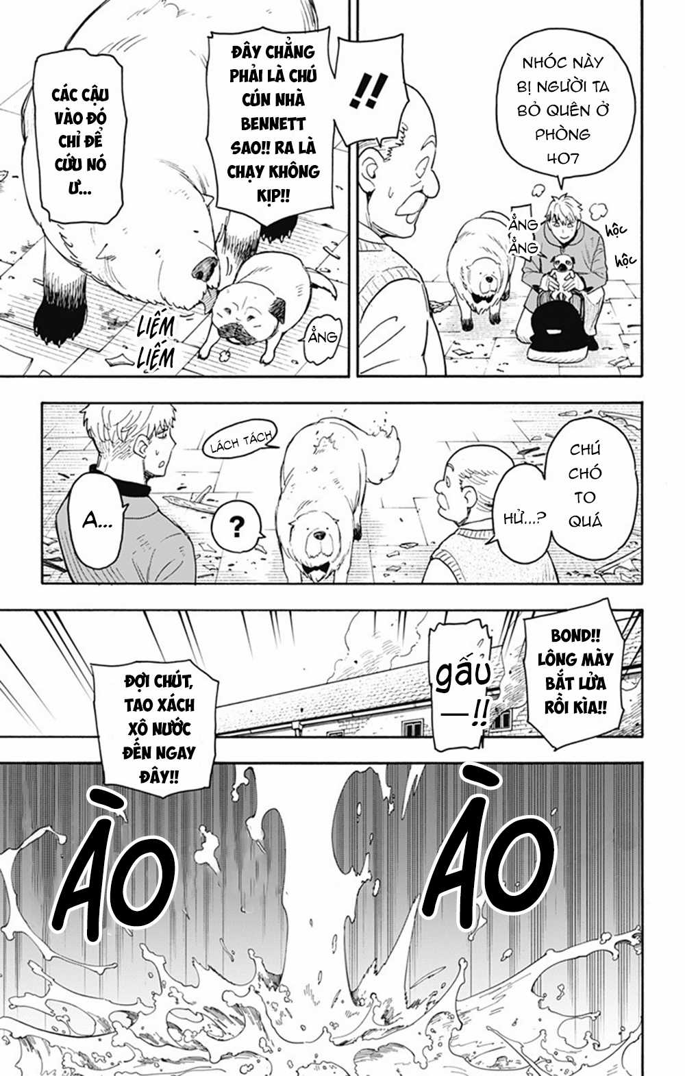 Gia Đình Điệp Viên Gói kỳ nghỉ gia đình Chapter 58.2: Phần sau trang 7