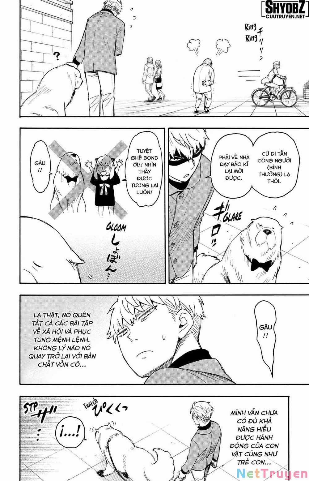 Gia Đình Điệp Viên Gói kỳ nghỉ gia đình Chapter 58 trang 10