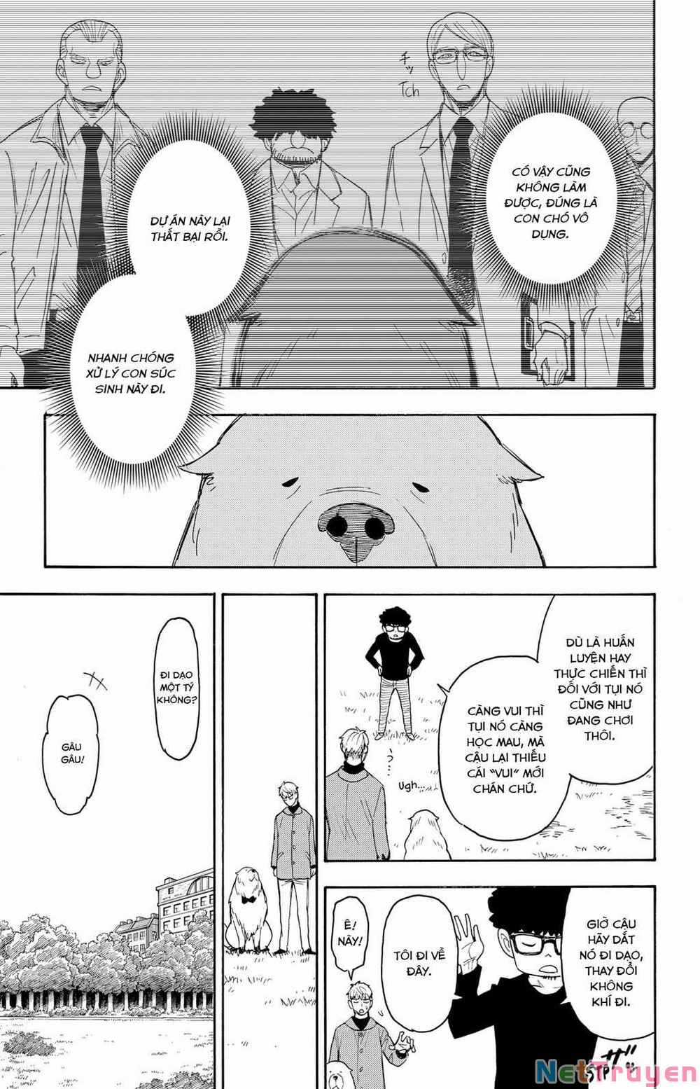 Gia Đình Điệp Viên Gói kỳ nghỉ gia đình Chapter 58 trang 5