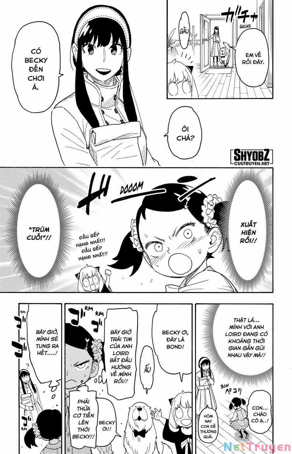 Gia Đình Điệp Viên Gói kỳ nghỉ gia đình Chapter 59 trang 11