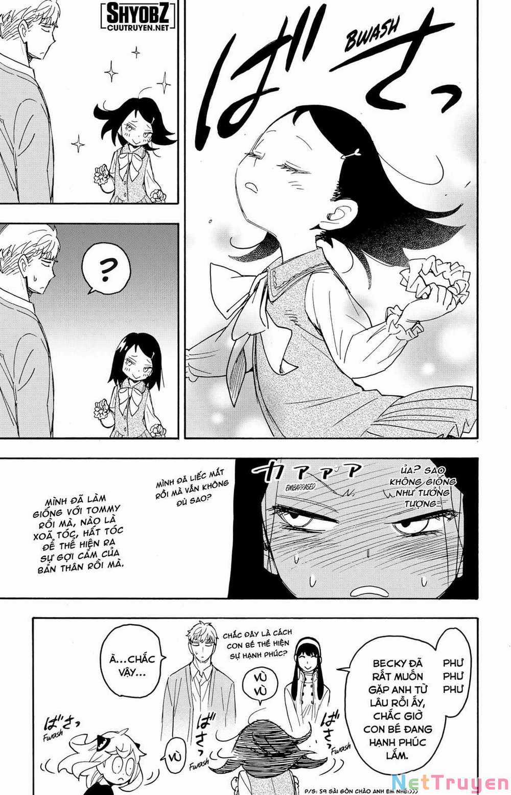 Gia Đình Điệp Viên Gói kỳ nghỉ gia đình Chapter 59 trang 13