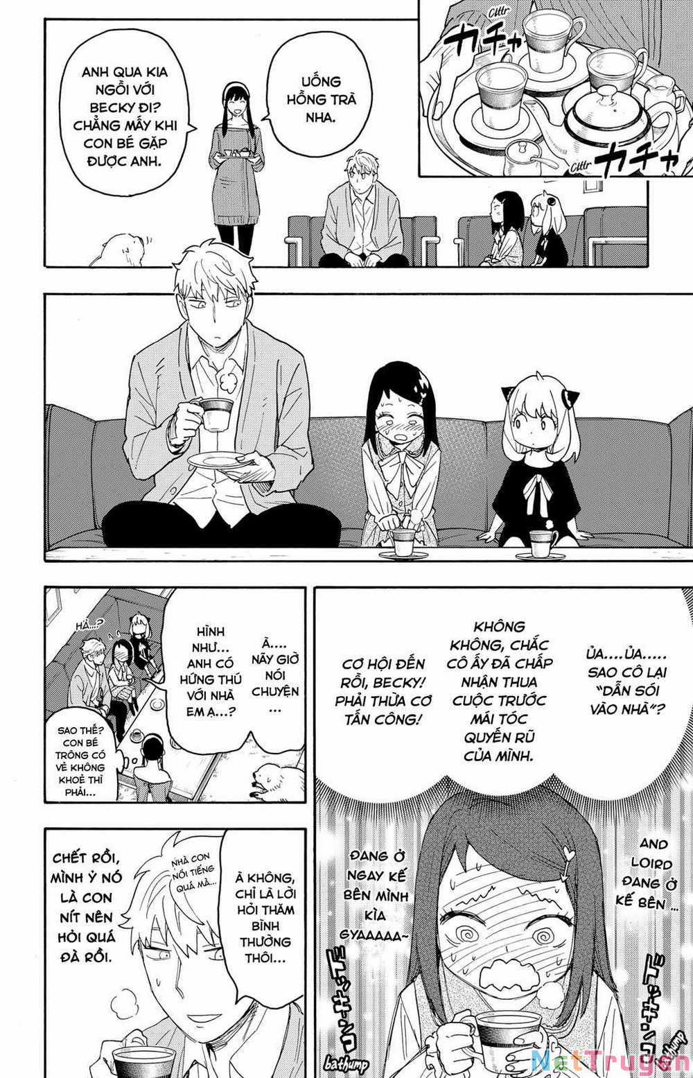 Gia Đình Điệp Viên Gói kỳ nghỉ gia đình Chapter 59 trang 14