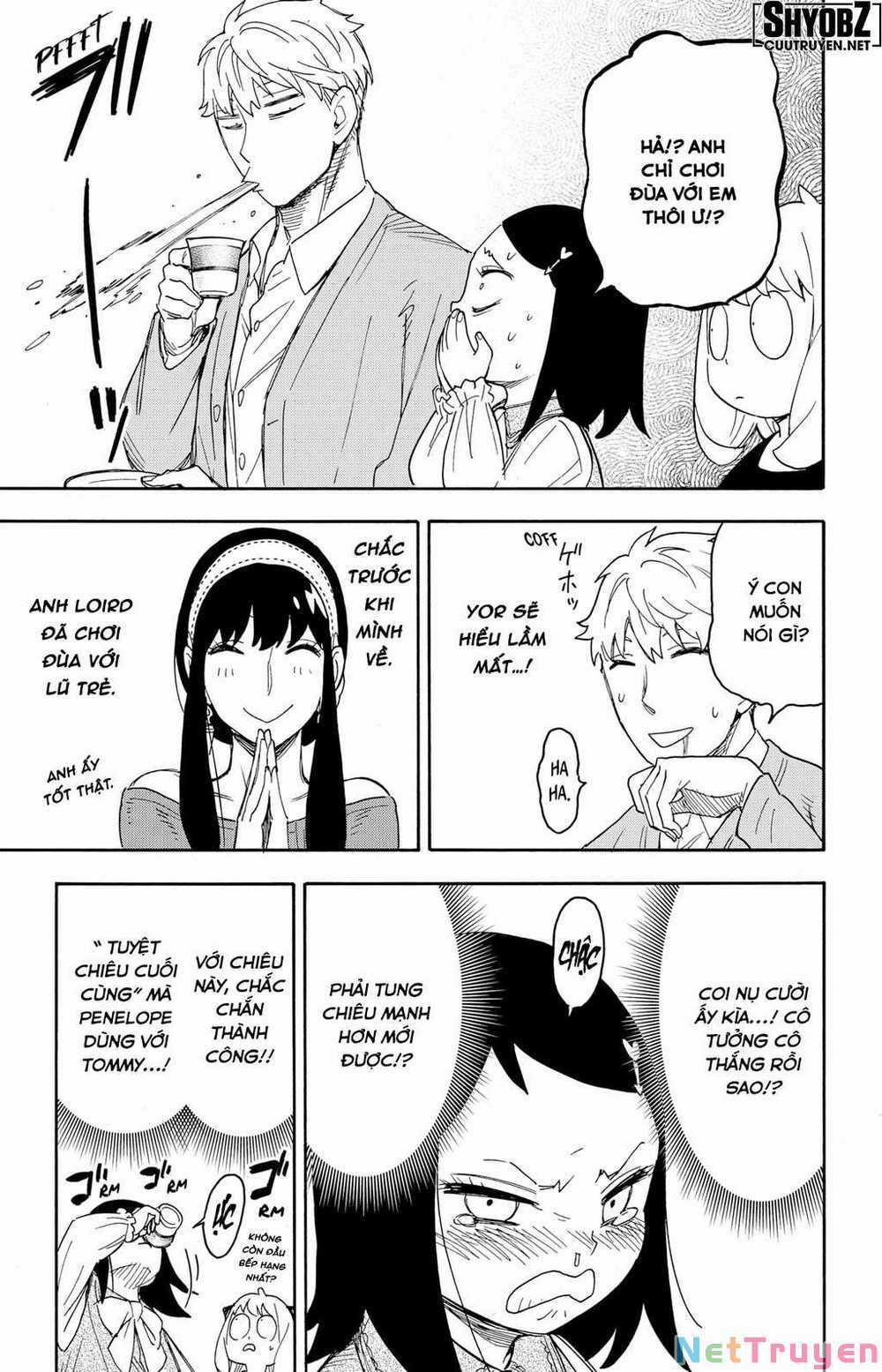 Gia Đình Điệp Viên Gói kỳ nghỉ gia đình Chapter 59 trang 15