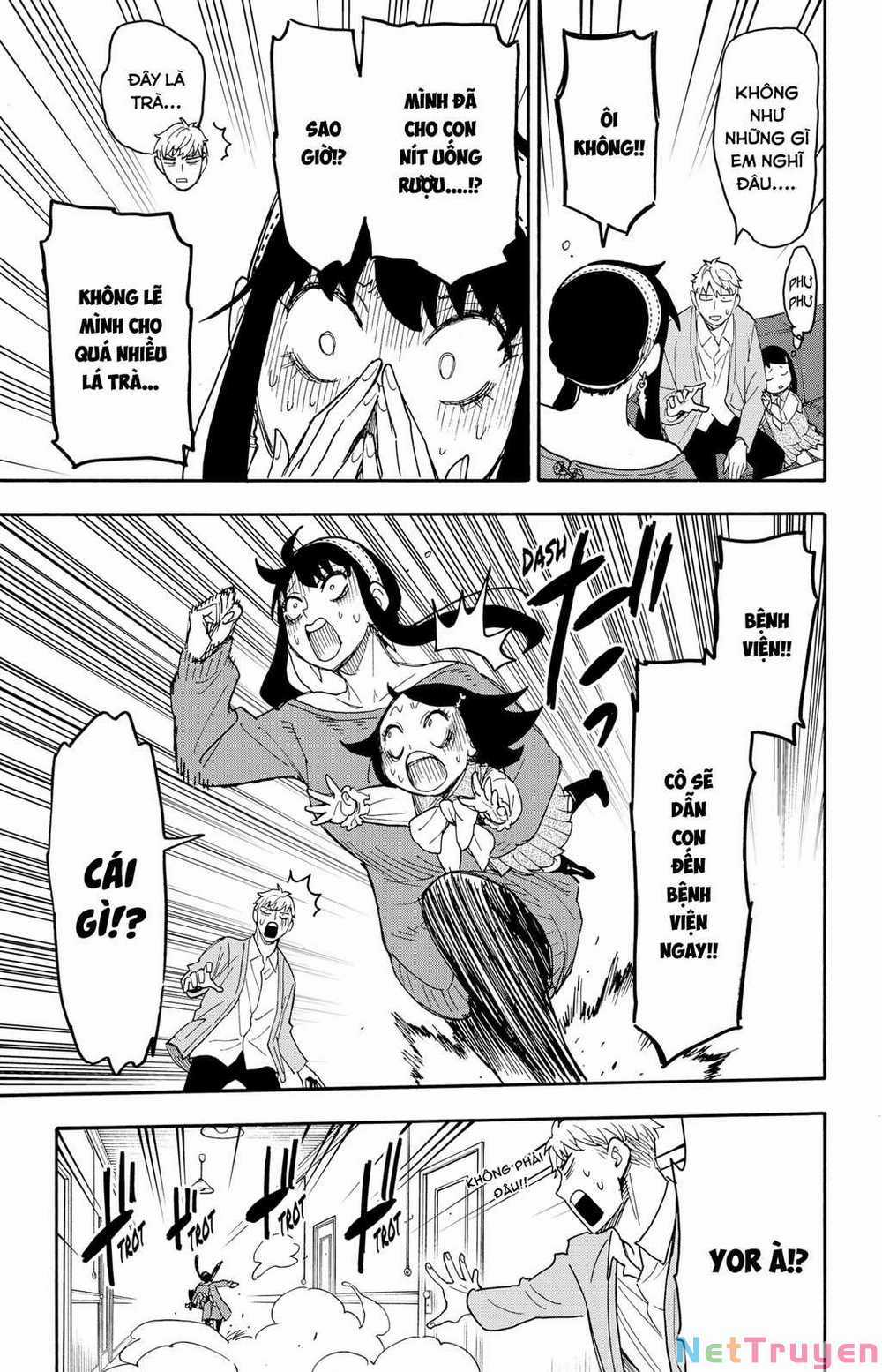 Gia Đình Điệp Viên Gói kỳ nghỉ gia đình Chapter 59 trang 17