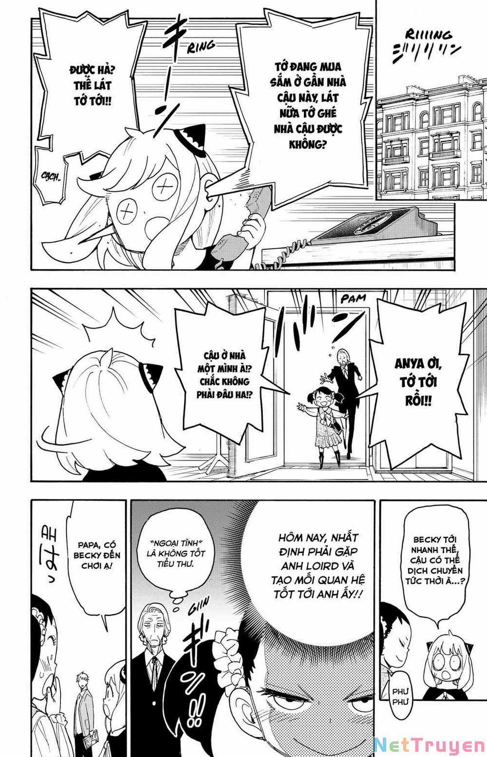 Gia Đình Điệp Viên Gói kỳ nghỉ gia đình Chapter 59 trang 2