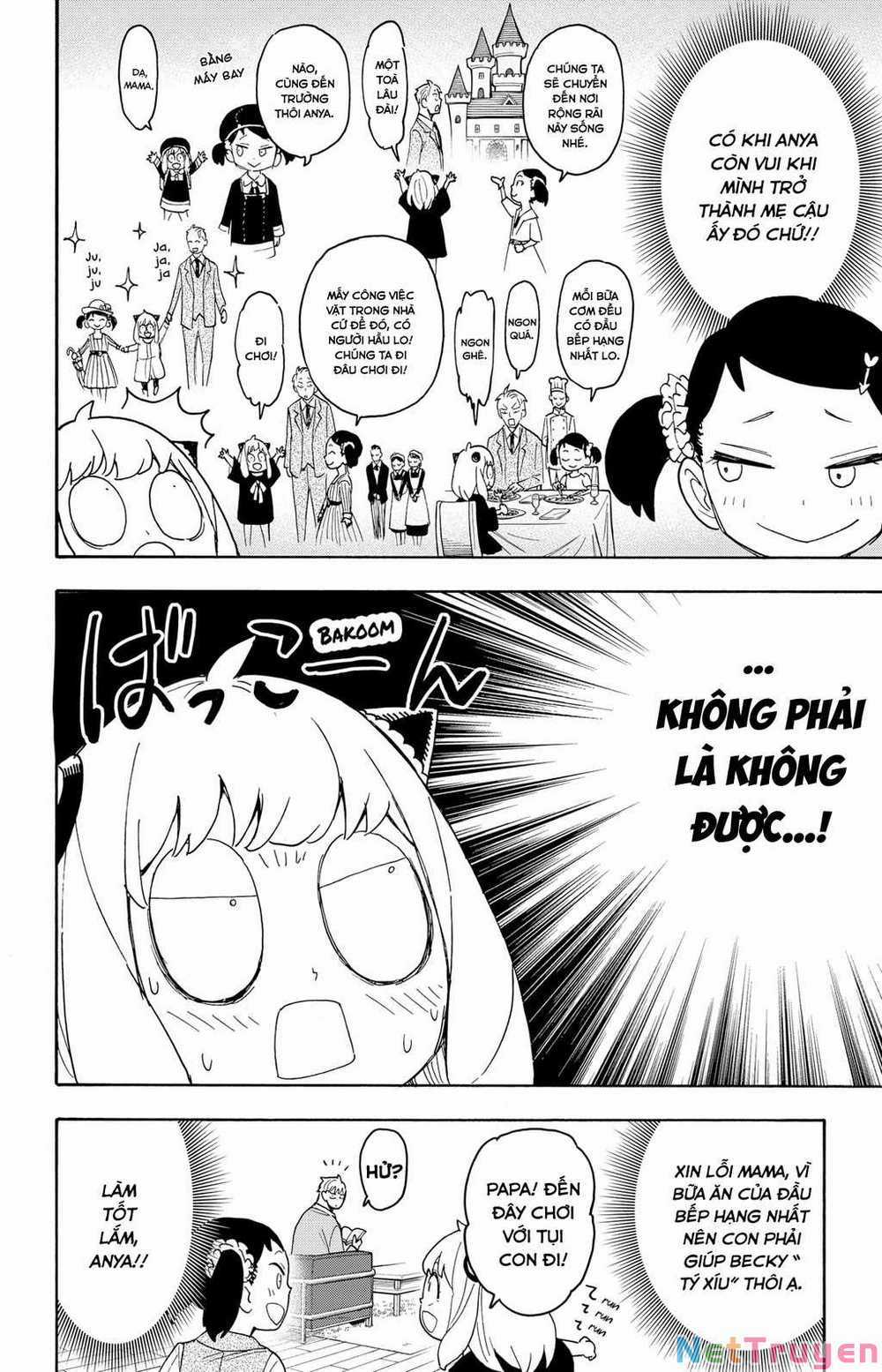 Gia Đình Điệp Viên Gói kỳ nghỉ gia đình Chapter 59 trang 8