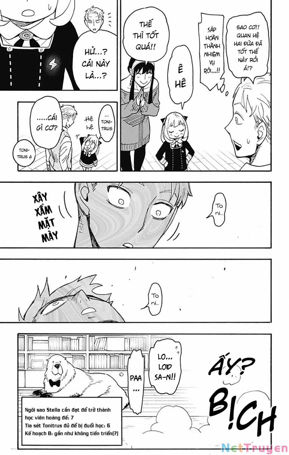 Gia Đình Điệp Viên Gói kỳ nghỉ gia đình Chapter 61 trang 28