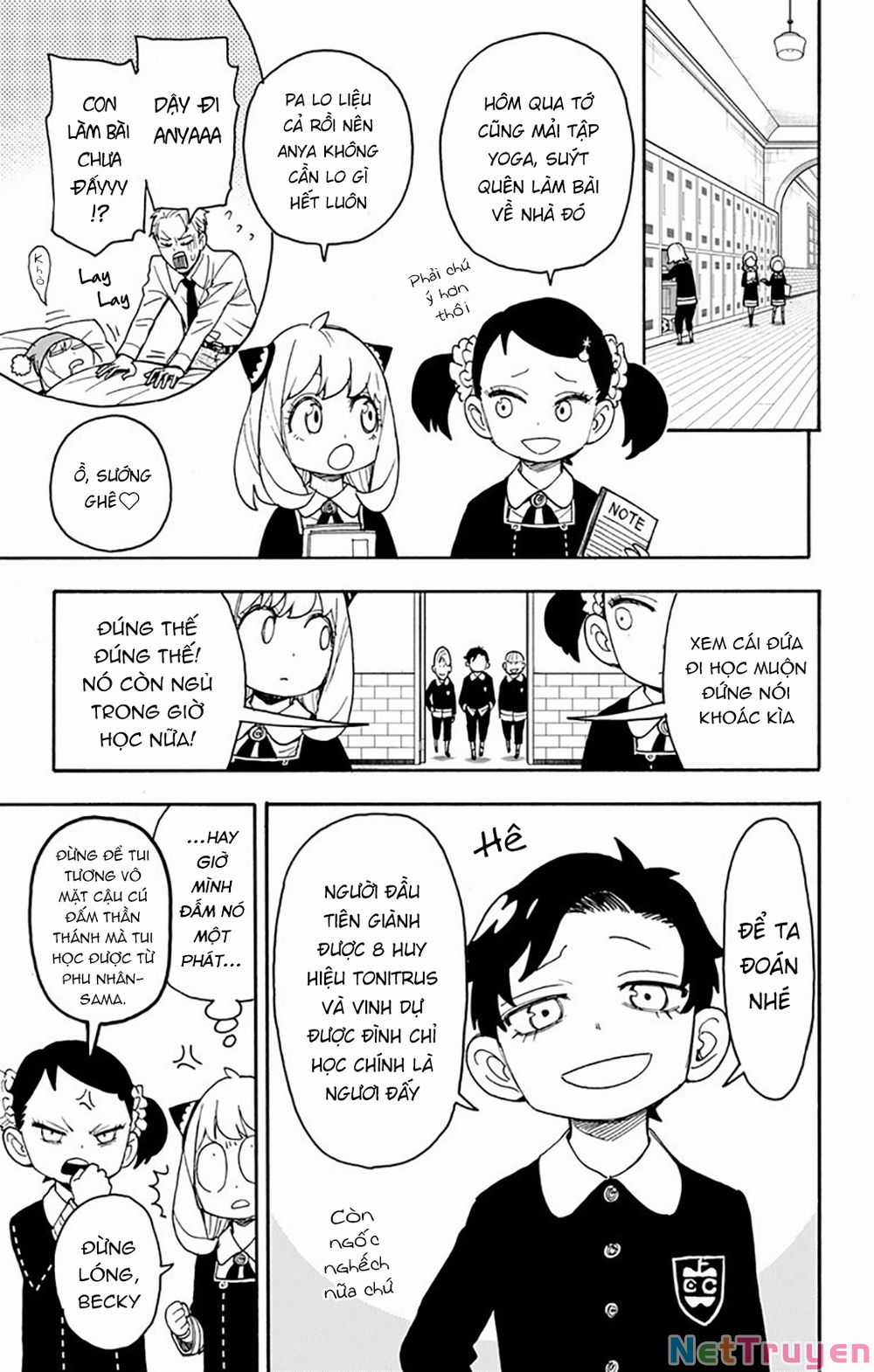 Gia Đình Điệp Viên Gói kỳ nghỉ gia đình Chapter 61 trang 6